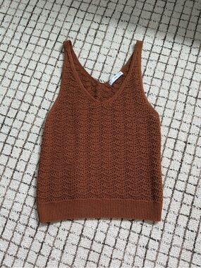 Mango Knit Tank Top